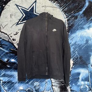 Nike Black Zip-Up Jacket